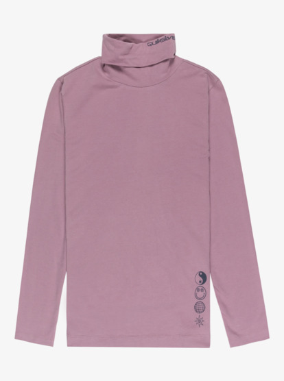 quiksilver, Saujana - Camisola de manga comprida para mulher, ELDERBERRY (pkm0) Saujana - Long Sleeve T-Shirt for Women  EQWKT03196
