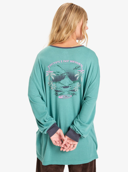 Henley - Long Sleeve Body for Women  EQWKT03199
