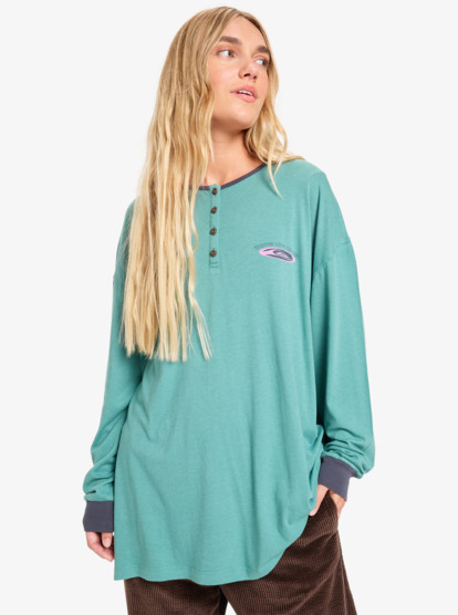 Henley - Long Sleeve Body for Women  EQWKT03199