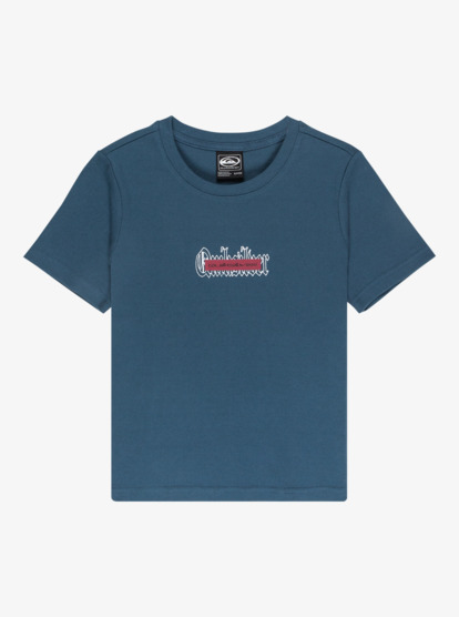quiksilver, Mercury Fitted - Camiseta de manga corta para mujer, ORION BLUE (brg0) Mercury Fitted - Short Sleeve T-Shirt for Women  EQWKT03201