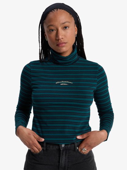 Mercury Turtle - Long Sleeve T-Shirt for Women  EQWKT03206