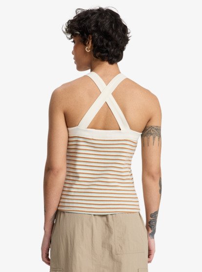Riza Striped - Vest Top for Women  EQWKT03211
