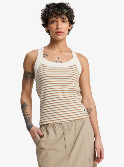 Riza Striped - Vest Top for Women  EQWKT03211