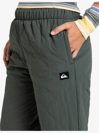 quiksilver, Adventure Quilted - Pantalón en quilt para mujer, URBAN CHIC (krn0) Adventure Quilted - Quilted Trousers for Women  EQWNP03064
