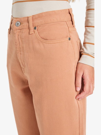 quiksilver, Baggy Carrot Color - Trousers for Women, ALMOND (cmd0) Baggy Carrot Color - Trousers for Women  EQWNP03065