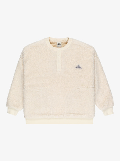 quiksilver, Barranco - Sherpa Fleece for Women, SNOW WHITE (wbk0) Barranco - Sherpa Fleece for Women  EQWPF03000