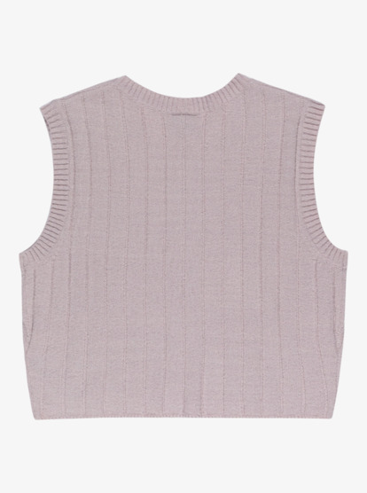 quiksilver, Parit Tank - Crew Neck Knitted Vest for Women, LILAC MARBLE (sfn0) Parit Tank - Crew Neck Knitted Vest for Women  EQWSW03027