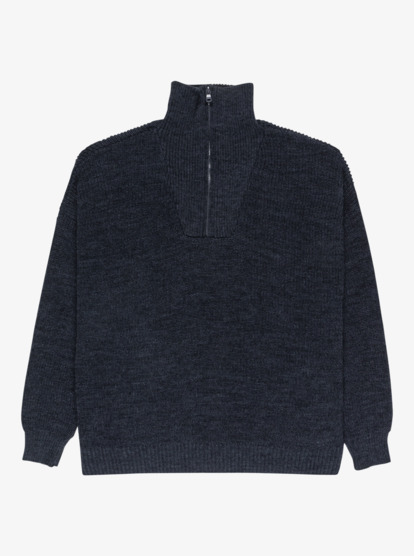 quiksilver, Mesa Arch - High Collar Jumper for Women, CHINA BLUE (bnd0) Mesa Arch - High Collar Jumper for Women  EQWSW03029