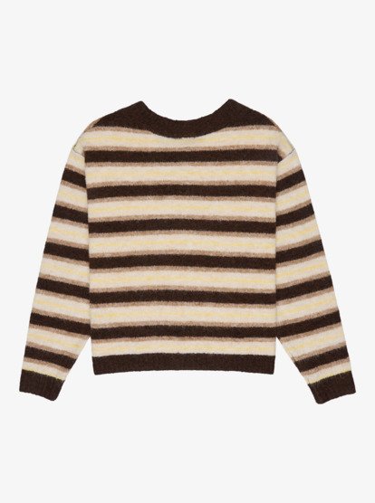 quiksilver, Bukit Cardigan - Cardigan for Women, CHOCOLATE BROWN STRIPES (csd3) Bukit Cardigan - Cardigan for Women  EQWSW03030