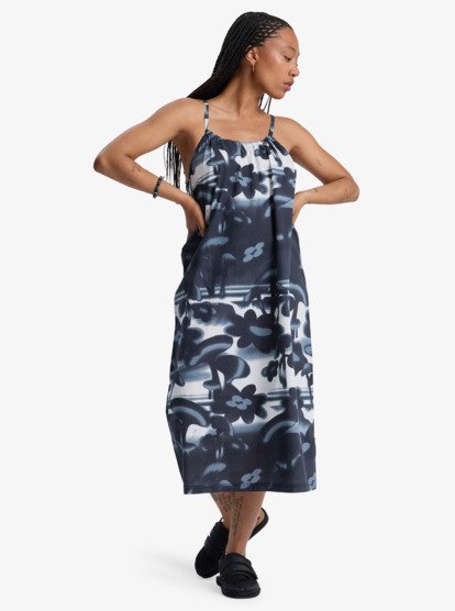 quiksilver, Philia - Midi Dress for Women, IRONGATEBIOPHILIA (kzm7) Philia - Midi Dress for Women  EQWWD03115