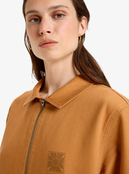 quiksilver, Kelar - Short Sleeve Dress for Women, BRAN (cmn0) Kelar - Short Sleeve Dress for Women  EQWWD03119