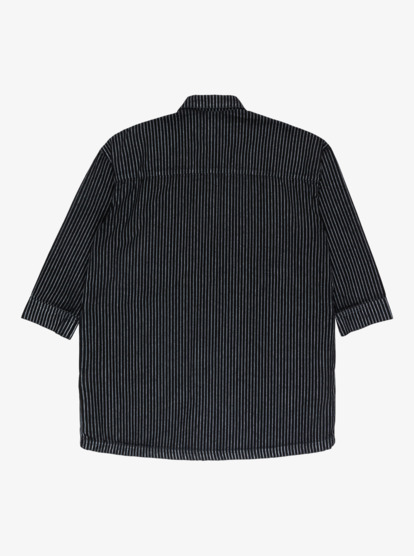 quiksilver, Iced Age Woven - Vestido tipo camisa para mujer, TARMAC (kta0) Iced Age Woven - Long Sleeve Mini Dress for Women  EQWWD03120