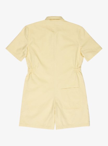 Craig - Twill Collared Playsuit for Women  EQWWD03126