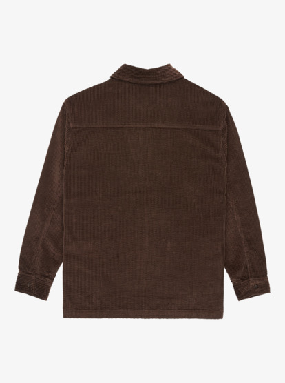 quiksilver, Payarawa - Long Sleeve Zip Overshirt for Women, CHOCOLATE BROWN (csd0) Payarawa - Long Sleeve Zip Overshirt for Women  EQWWT03148