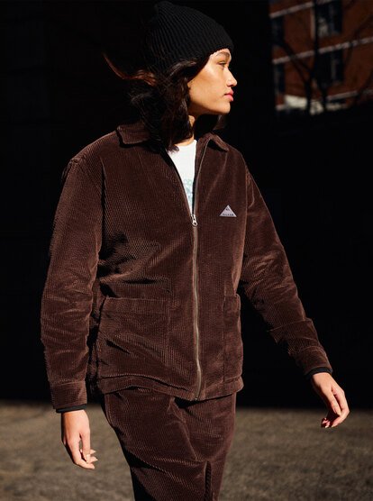Payarawa - Long Sleeve Zip Overshirt for Women  EQWWT03148