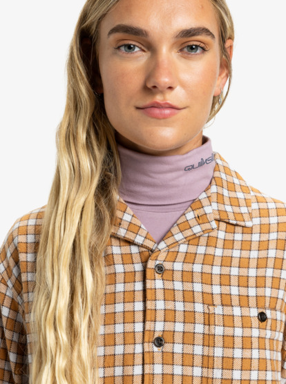 quiksilver, Penarek - Long Sleeve Shirt for Women, CHOCOLATE BROWN PENAREK (csd1) Penarek - Long Sleeve Shirt for Women  EQWWT03149
