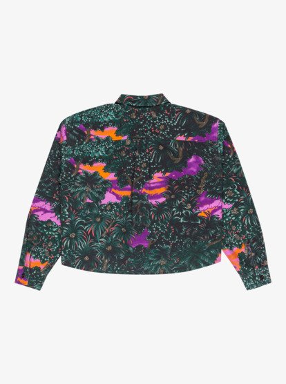 quiksilver, Gemuroh - Long Sleeve Shirt for Women, TREKKING HIDDEN GEM QSW (gsc6) Gemuroh - Long Sleeve Shirt for Women  EQWWT03151