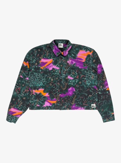 quiksilver, Gemuroh - Long Sleeve Shirt for Women, TREKKING HIDDEN GEM QSW (gsc6) Gemuroh - Long Sleeve Shirt for Women  EQWWT03151