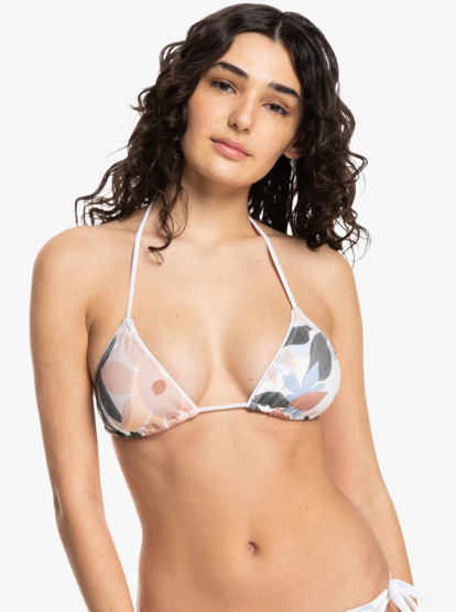 Quiksilver Womens Classic - Recycled Tri Bikini Top for Women  EQWX303024