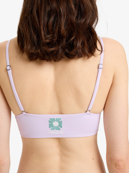 quiksilver, Lima - Bandeau Bikini Top for Women, ORCHID PETAL (pfj0) Lima - Bandeau Bikini Top for Women  EQWX303140