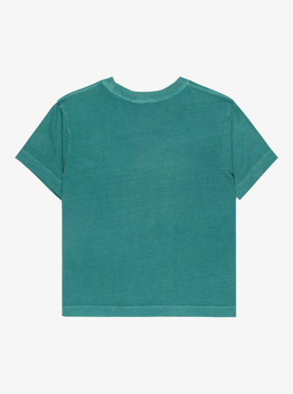 quiksilver, Essential - Camiseta de manga corta para mujer, DEEP SEA (gmw0) Essential - Short Sleeve T-Shirt for Women  EQWZT03196
