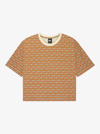 Boyfriend Crop - Short Sleeve T-Shirt for Women  EQWZT03212