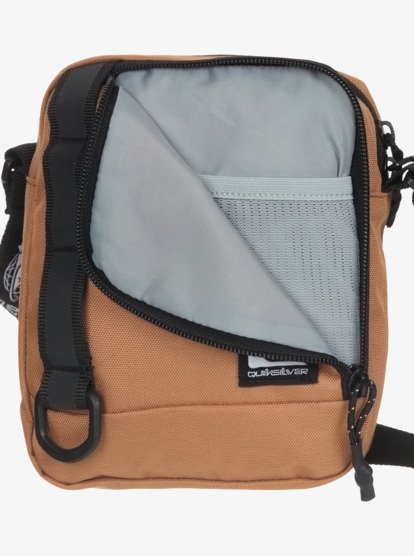 quiksilver, Pandor - Small Shoulder Bag for Men, ALMOND (cmd0) Pandor - Small Shoulder Bag for Men  EQYBA03191