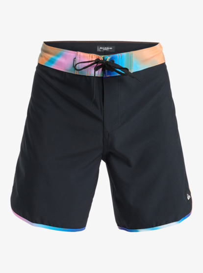 quiksilver, Surfsilk Scallop 18" - Boardshorts für Männer, DEEP SEA FLUID DRIVE (gmw8) Surfsilk Scallop 18" - Board Shorts for Men  EQYBS04862