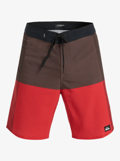quiksilver, Highline Arch 19" - Short de baño para hombre, CHOCOLATE BROWN DIVISION (csd8) Highline Arch 19" - Board Shorts for Men  EQYBS04864
