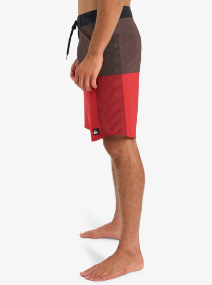 quiksilver, Highline Arch 19" - Short de baño para hombre, CHOCOLATE BROWN DIVISION (csd8) Highline Arch 19" - Board Shorts for Men  EQYBS04864