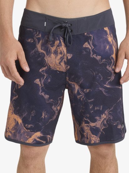 quiksilver, Highline Scallop 19" - Boardshorts für Männer, INDIA INK (ksh0) Highline Scallop 19" - Board Shorts for Men  EQYBS04865