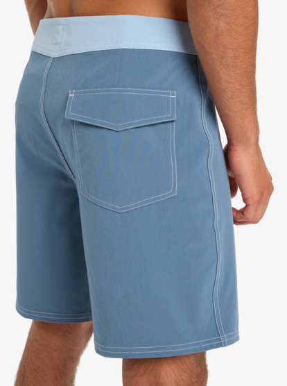 quiksilver, Original Straight Leg 18" - Boardshorts für Männer, CHINA BLUE (bnd0) Original Straight Leg 18" - Board Shorts for Men  EQYBS04879