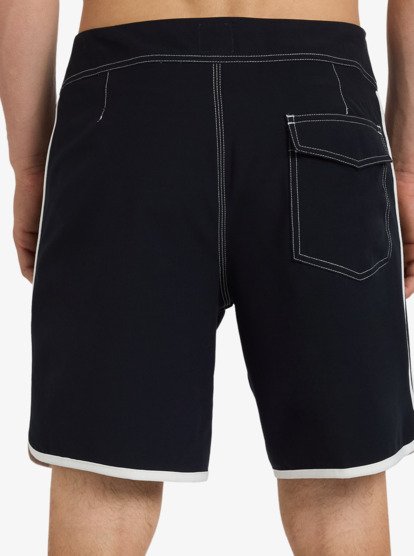 quiksilver, Original Scallop 18" - Boardshorts für Männer, BLACK (kvj0) Original Scallop 18" - Board Shorts for Men  EQYBS04880