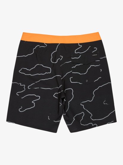 quiksilver, Highline Straight Leg 19" - Boardshorts für Männer, BLACK CAMOSTROKES (kvj8) Highline Straight Leg 19" - Board Shorts for Men  EQYBS04881