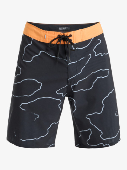 quiksilver, Highline Straight Leg 19" - Boardshorts für Männer, BLACK CAMOSTROKES (kvj8) Highline Straight Leg 19" - Board Shorts for Men  EQYBS04881