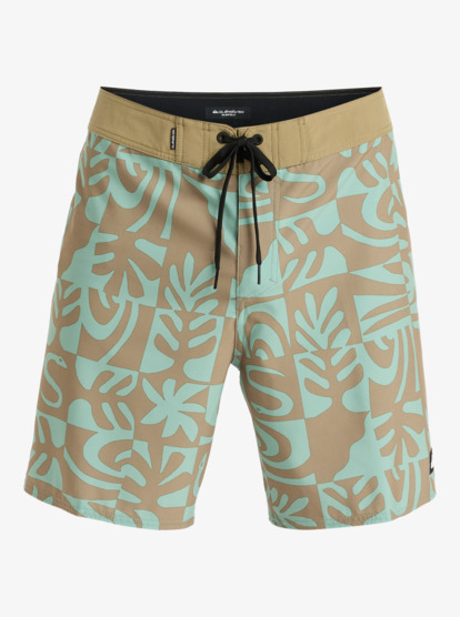 quiksilver, Surfsilk Straight Leg 18" - Boardshorts für Männer, GRANITE GREEN TERRA (ggv8) Surfsilk Straight Leg 18" - Board Shorts for Men  EQYBS04889