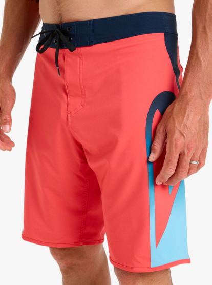 quiksilver, Surfsilk Holmes 20" - Board Shorts for Men, SPICED CORAL HOLMES (mlh2) Surfsilk Holmes 20" - Board Shorts for Men  EQYBS04893