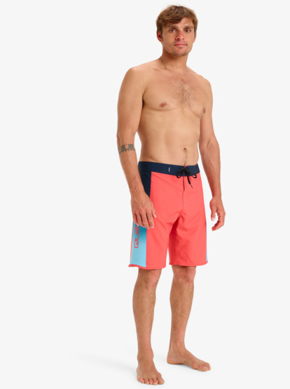 quiksilver, Surfsilk Holmes 20" - Board Shorts for Men, SPICED CORAL HOLMES (mlh2) Surfsilk Holmes 20" - Board Shorts for Men  EQYBS04893
