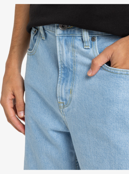 quiksilver, Baggy Denim - Vaquero para hombre, INDIGO LIGHT (bfbw) Baggy Denim - Jeans for Men  EQYDP03498