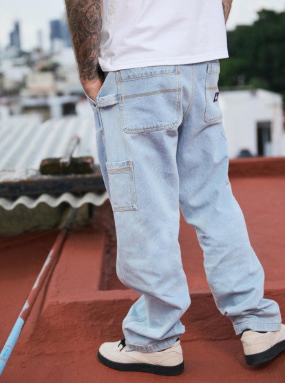 Quiksilver Carpenter - Baggy Denim Jeans for Men  EQYDP03501