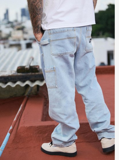 Quiksilver Carpenter - Baggy Denim Jeans for Men  EQYDP03501