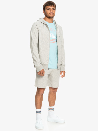 Essentials Raglan - Zip-Up Hoodie for Men  EQYFT04735