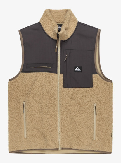 Shallow Water - Zip-Up Fleece Vest for Men  EQYFT04853