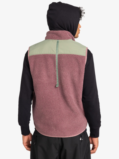 Shallow Water - Zip-Up Fleece Vest for Men  EQYFT04853