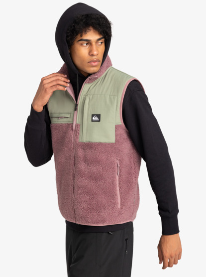 Shallow Water - Zip-Up Fleece Vest for Men  EQYFT04853