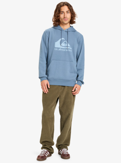 quiksilver, Comp Logo - Sweatshirt com capuz para homem, CHINA BLUE (bnd0) Comp Logo - Hoodie for Men  EQYFT05053