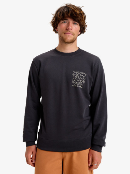 Graphic Mix - Crew Neck Sweatshirt for Men  EQYFT05104