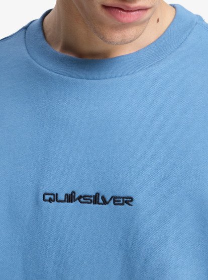 quiksilver, DNA - Sweatshirt mit Rundhalsausschnitt für Männer, CORONET BLUE (blq0) DNA - Crew Neck Sweatshirt for Men  EQYFT05110