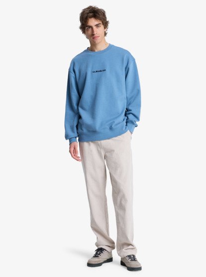 quiksilver, DNA - Sweatshirt mit Rundhalsausschnitt für Männer, CORONET BLUE (blq0) DNA - Crew Neck Sweatshirt for Men  EQYFT05110