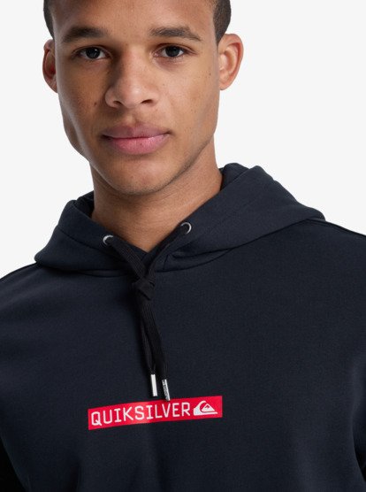 quiksilver, DNA Clicker 2024 - Pullover Hoodie for Men, BLACK (kvj0) DNA Clicker 2024 - Pullover Hoodie for Men  EQYFT05111